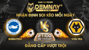 Link xem trực tiếp trận Brighton vs Wolves, lúc 21h00 ngày 26/10/2024, Ngoại Hạng Anh